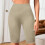Soft Tummy Controls No See Through Workout Athletic-Apricot L 7