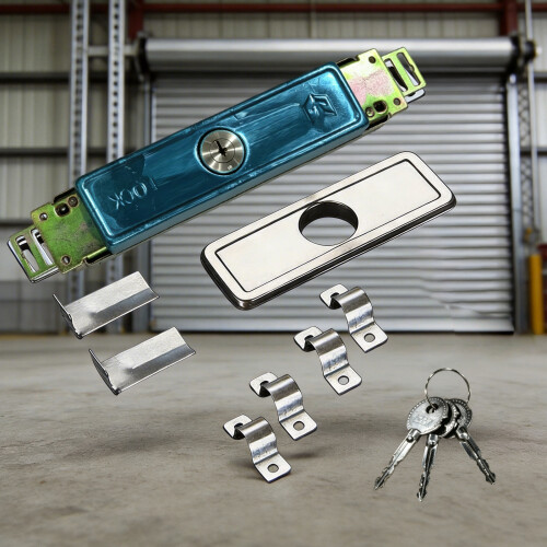 Antitheft Rolls Up Door Lock Roll Gate Lock for Garage and-1 1