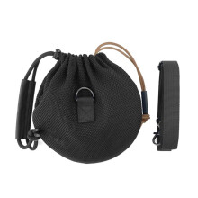 For B&O Beosound A1 2nd Protective Case Speaker Transparent Mesh Portable Bag Hand Crossbody with Straps