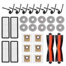 Replacement Parts for Robot Vacuum 5 Pro / OV21GL Cleaner Mop Cloth Filter Side Brush Main Brush Dust Bag Parts