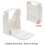 Foldable Bread Slicer Toast Slicer Tool Adjustable Toast Loaf Slicing Machine Bread Cutting Guide for Homemade Bread 2