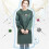 Multicolor Kitchen Apron Long Sleeves Large Pockets 33x26x3cm 5