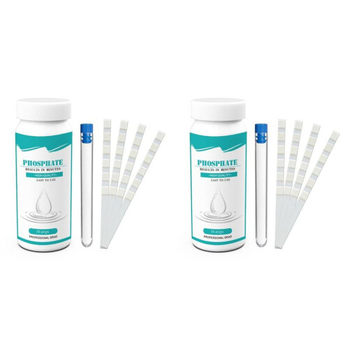 100X Swimming Pool Water Test Phosphate Detection Strips Fast &Precise Water Analysis,Aquarium Test Strips