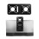 VESA Mount Bracket for  PC Host Monitor Hanging Bracket Universal VESA Mounted Plate for Small Form Factor Computer 5