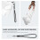For    Ally X Full Protective Case Cover TPU Case with Detachable Front Shell Case Frosted Handheld White 7