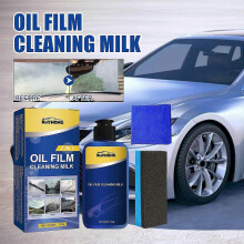 Rayhong 2-In-1 Car Oil Film Cleaner Car Windshield Glass Window Stain Oil Film Cleaning Agent
