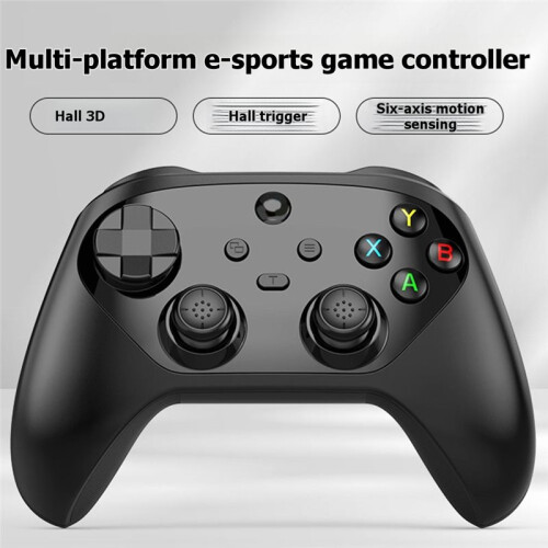 G6S Wireless Game Controller Dual Hall Vibrations Six-Axis Burst Key for  Android IOS PC  Handle A 2