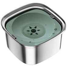 Tigela de Água para Cães 3L Tigela de Aço Inoxidável de 101 Onças para Cães Sem Derramamento Tigela de Água para Comida Cachorro Capacidade
