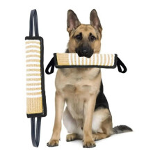 Interactive Tug Dog Toys Interactive Dog Training Pull Tug Toy Tear-Resistant Dog Bite Tug Toy with 2 Handles