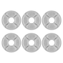 Carbon Replacement Filters for Pet Fountain - 6 Packs Concentrated Carbon Technology Filters for MOSPRO Cat and Dog Automatic Flower Water Dispenser