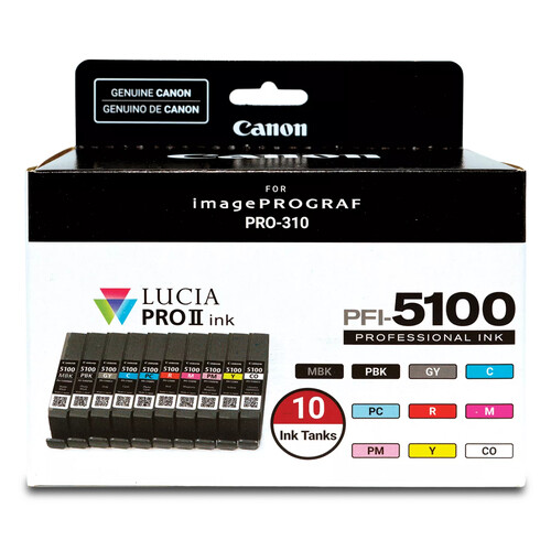 Canon Canon PFI-5100 Inktcartridge Multipack 10 stuks