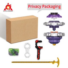 (Shadow Streak.) Infinity Nado 3 Crack Series – 2-in-1 Split Spinning Top Metal Nado Gyro Battle Gyroscope