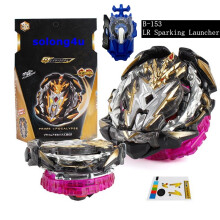 (B-153 schwarz)Solong4u Super King Serie LR Funkenwerfer Kreisel Spielzeug für Kinder
