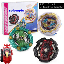 (B-171 3in1)Solong4u Super King Serie LR Funkenwerfer Kreisel Spielzeug für Kinder