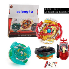 (B-149 3in1)Solong4u Super King Serie LR Funkenwerfer Kreiselspielzeug für Kinder