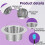 Pulp Strainer for Nama J2 Cold Press Juicer Pulp Secondary Fine Filter Stainless Steel Filter,Includes Cleaning Brush 5