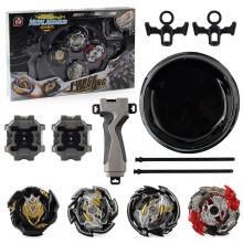 (Black Devil B) Kreisel Burst Arena Spielzeugset Gold Beyblade Burst mit Launcher und Aufbewahrungsbox
