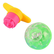 (1) 1 Stück Kreisel mit LED-Blinklicht, Gyroskop, leuchtendes Musik-Gyroskop, klassisches Spielzeug