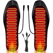 (40 44) Winter Heated Insole Usb Rechargeable Heated Insole Walkable Heated Insole