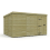 12 x 9 Pent Shed Tanalised (Single Door, No Windows) 2