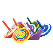 (Zufällige Farbe) Holzkreisel für Kinder, Holzspielzeug, Kinderspielzeug, Stressabbau, Tischkreisel,