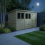 12 x 9 Pent Shed Tanalised (Single Door, With Windows) 3