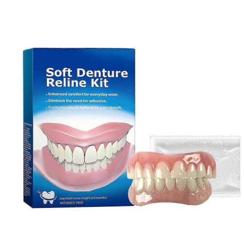 Modified Teeth False Teeth Set Make Up Teeth, Comfortable And Beautiful, Smile Care Teeth Manicure Set