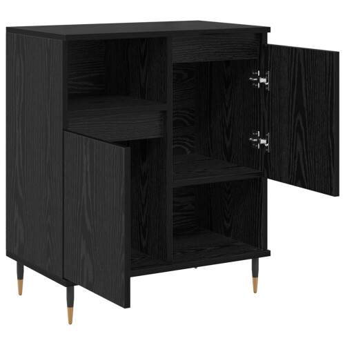 VidaXL vidaXL Sideboard Black Oak 60 x 35 x 70 cm 1
