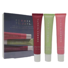 Summer Fridays Tinted Lip Butter Balm set- Conditioning Vegan Lip Balm for Instant Moisture, Shine & Hydration - Softening & Soothing Skincare