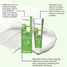 1-3X Aloe Vera Herbal Toothpaste Deep Cleaning Teeth Improve Tooth Gloss Reduce Bad Breath Daily Care Natural Toothpaste