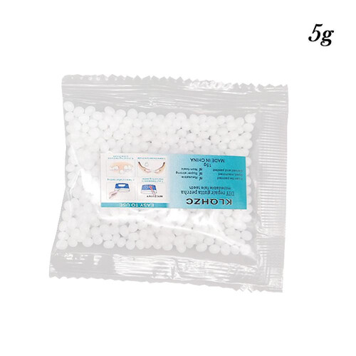(5g) Removable False Teeth Solid Denture Glue Adhesive Teeth & Gaps Filling Tool