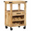 VidaXL vidaXL Kitchen Trolley Brown 55 x 40 x 80 cm Solid Mango Wood 1