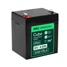 Bateria Green Cell AGM VRLA 12V 4.5Ah sem manutenção (90x70x106mm)