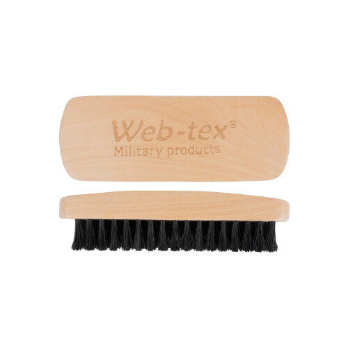 Web-tex 2 Large Boot Shoe Polishing Brushes