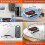 Portable CD Player Bluetooth Speaker,LED Screen, Stereo Player, Wall Mountable CD Music Player with 3
