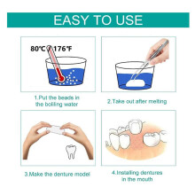 (15g) Removable False Teeth Solid Denture Glue Adhesive Teeth & Gaps Filling Tool