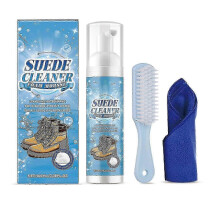 Suedes Nubuck Restorer Cleaner Foam Set for Shoes Bags Jackets Complete Cleaning