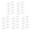 Plastic Tee Shape Aquarium 3-Way Air Valve Connectors 50 Pcs White 1