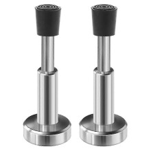 2 Pack Door Stop Heavy Duty Door Cushion Door Stop Hydraulic compatible Door Bottom Door Stop No Drilling+(ads
