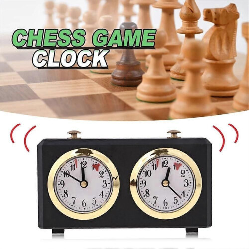 Chess Timer Clock with Count Up and Count Down Functions, International Game Clock, No Battery Required 2