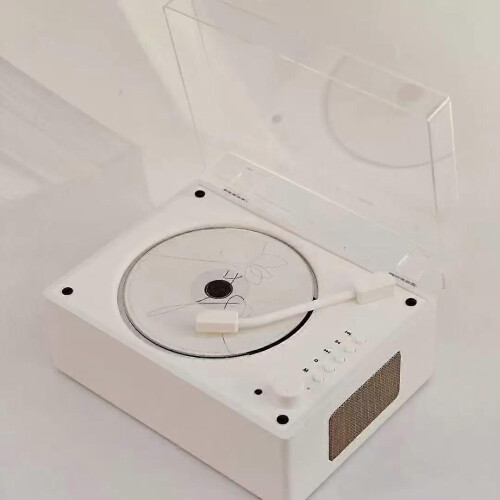 Ρετρό CD Player, Επαναφορτιζόμενη Φορητή Συσκευή Αναπαραγωγής με Bluetoot 1