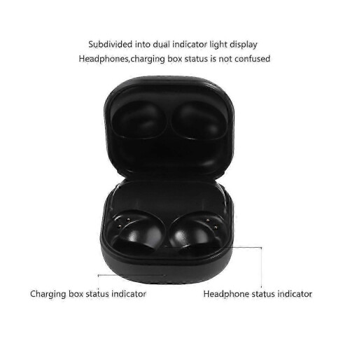 Replacement Charging Case for Galaxy Buds 2 Pro Wireless Earbuds Portable Charger Case Black 2