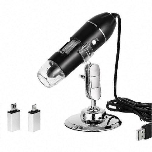 Ψηφιακό μικροσκόπιο USB 1600X 1080P HD με ρυθμιζόμενη βάση για συγκόλληση