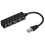 Προσαρμογέας διαχωριστή Ethernet RJ45 1 έως 4 για επέκταση LAN, συμπαγής φορητ 1