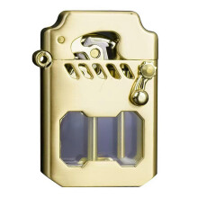 Mecha Metal Rocker Vintage-Tischfeuerzeug für Petroleum, ideal für Männer und Sammler, robustes Retro-Design