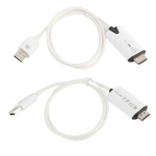 Draadloze HDMI-zender en -ontvanger 2,4 GHz 5 GHz USB 1080p draadloze HDMI-extender voor laptop, pc en projector