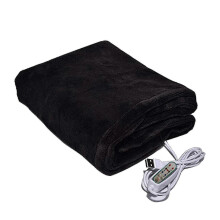 USB 5V Energy Saving Heated Shawl, Electric Winter Warm Plush Blanket for Car, Office and Home Use
