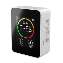 CO2-mittari kasvihuoneen ilmanlaadun analysointiin, digitaalinen hiilidioksidianturi sisäkasvien kasvattamiseen
