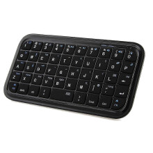 Mini draadloos Bluetooth-toetsenbord, draagbaar compact toetsenbord voor Android-smartphones, tablets, laptops en pc's.