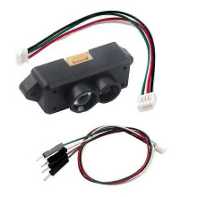 Mini LiDAR-afstandsmeetmodule met één meetpunt, 4,5-6V UART- en I2C-interface, compacte afstandssensor voor robotica en